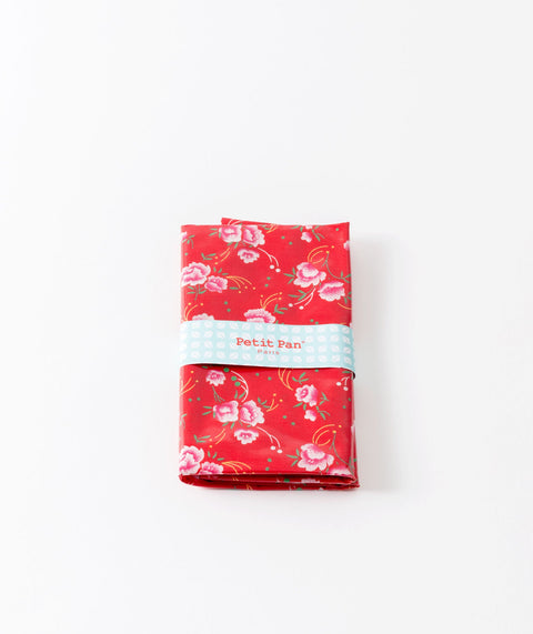 Pivoine rouge (coated cotton precut)