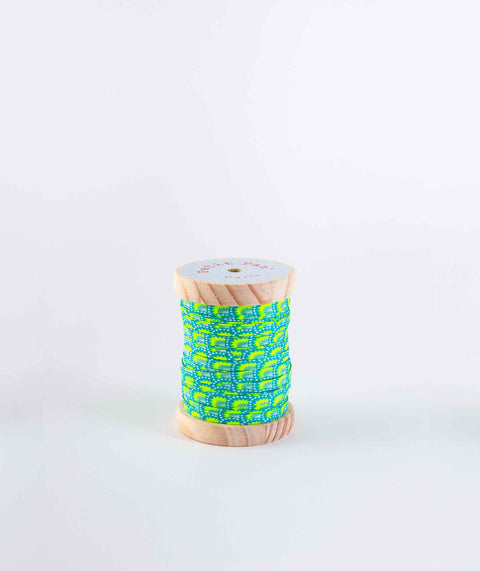 Wasabi bleu Aruba (bias tape)