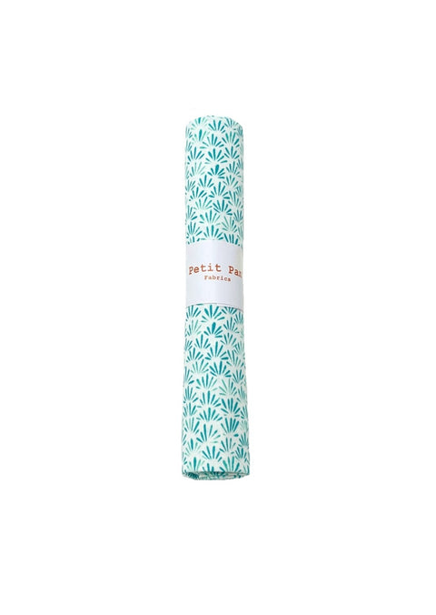 Cotton precut 50 x 70 cm - Salil vert d’eau