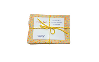 6-piece 1 m precut bundle - Hippie jaune