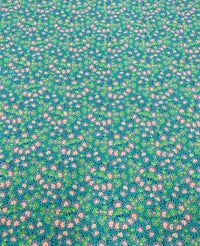 Quilted cotton 6 m - Calendula vert