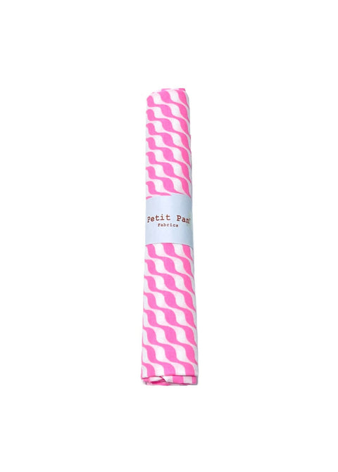 Cotton precut 50 x 70 cm - Kifkif rose bonbon