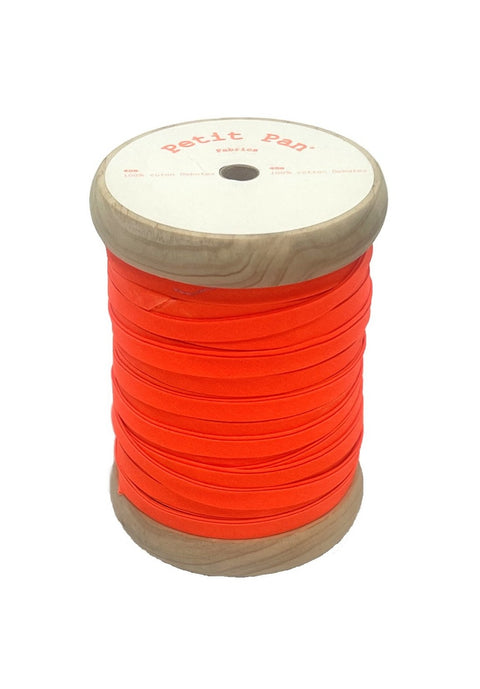 Bias tape 40 m - Orange fluo