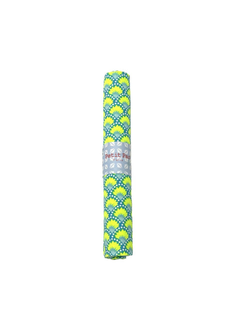 Cotton precut 50 x 70 cm - Wasabi bleu Aruba