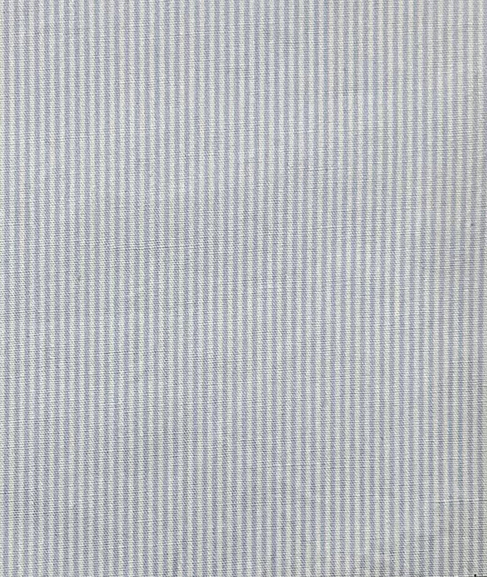 Rigato washed blue (cotton poplin)