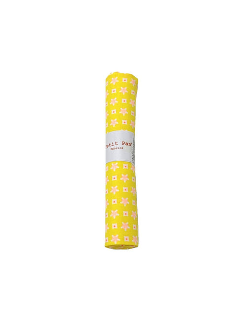 Cotton precut 50 x 70 cm - Élytis jaune