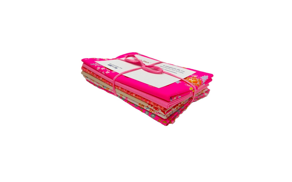 6-piece 1 m precut bundle - Rose