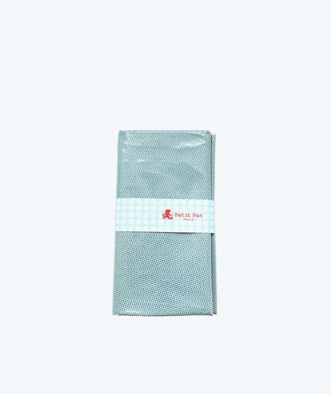 Coupon coton enduit Chardon vert Loch ness Petit Pan