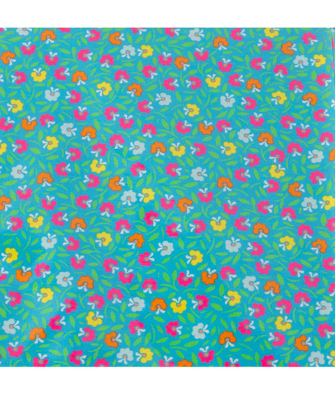 Pétunia cyan (oilcloth)