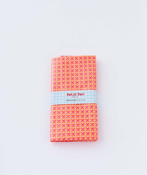 Coupon coton enduit Django tangerine