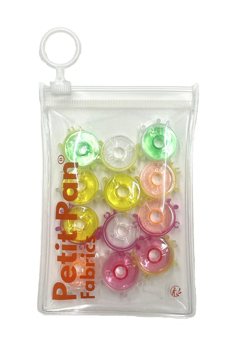 Pre-clipped neon bobbins