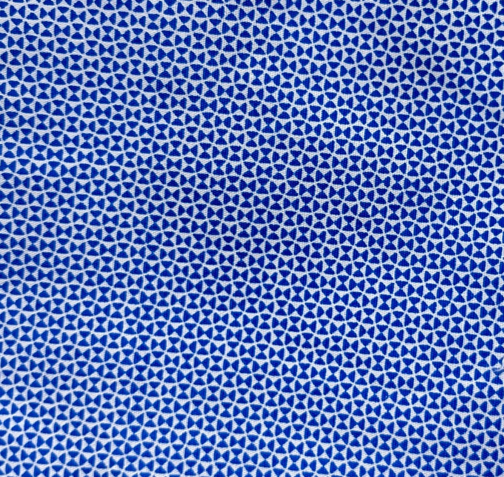 Cotton poplin 25 m - Chardon bleu outremer