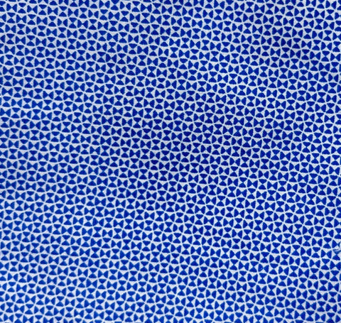 Chardon bleu outremer (cotton precut)