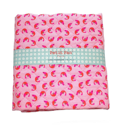 Krevett rose (quilted cotton precut)