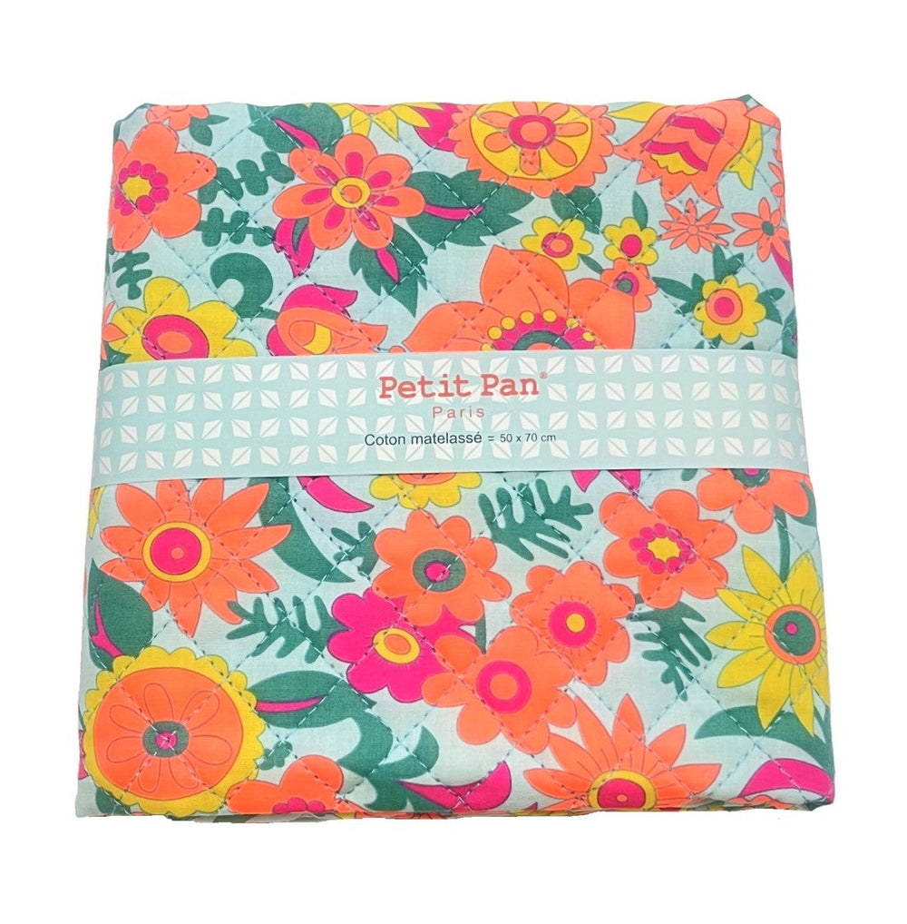 Hippy azur (quilted cotton precut)