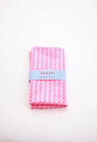 Coupon toile cirée Kifkif rose bonbon