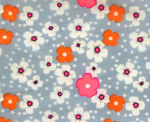 Fleurs des îles (oilcloth)