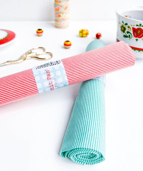 Rigato tangerine (cotton precut)