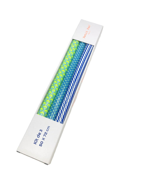 Wasabi Aruba (oilcloth precut bundle)
