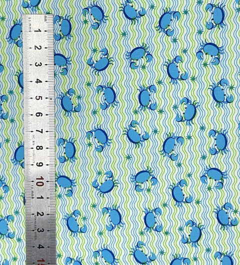Krabig bleu (cotton poplin)