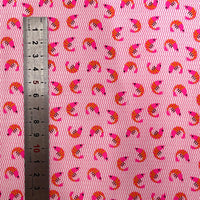 Cotton precut 50 x 70 cm - Krevett rose