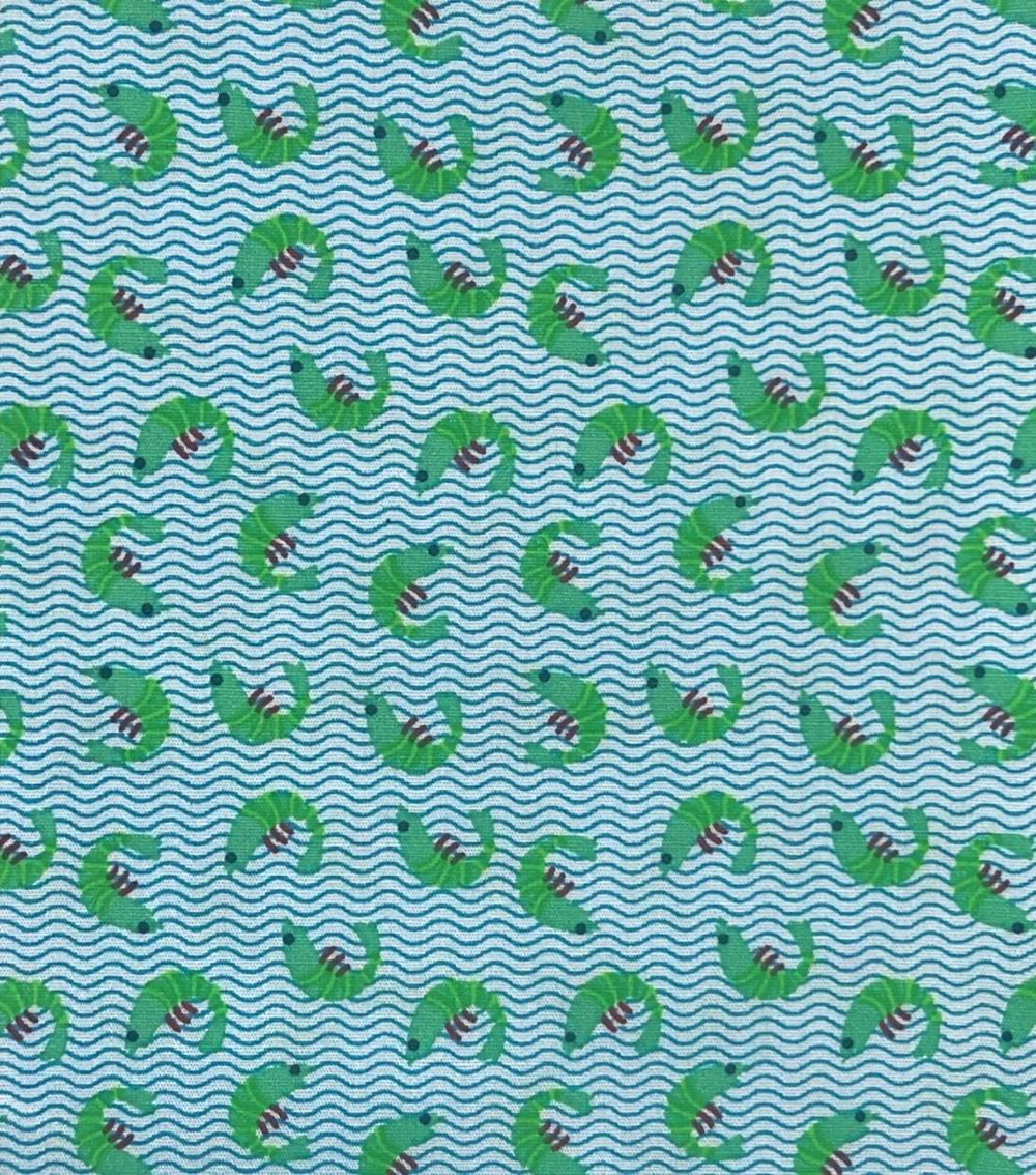 Krevett vert (cotton precut)