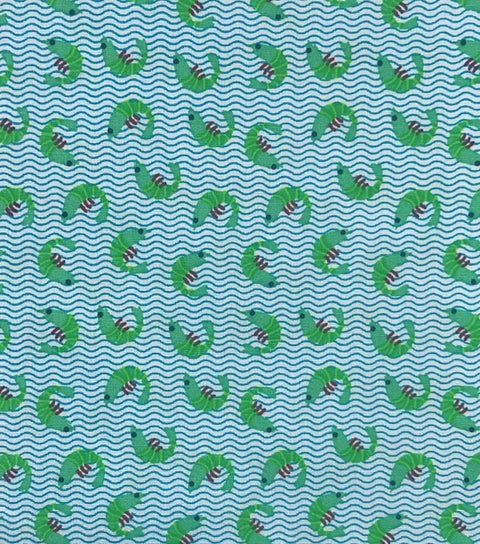 Krevett vert (cotton precut)