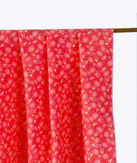 Cotton poplin 25 m - Cereal tangerine