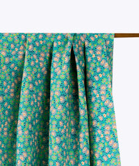 Cotton poplin 25 m - Calendula vert