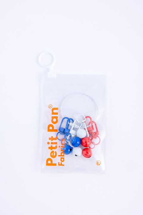 'I love Paris' jingle-bell keyring