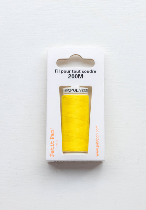 Jaune fluo (polyester sewing thread)