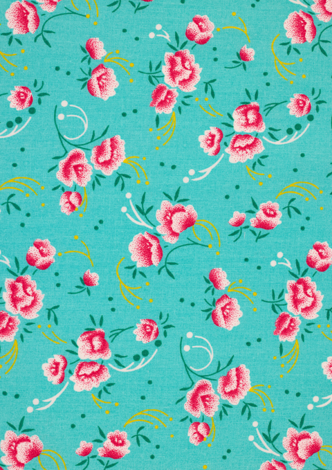 Pivoine céladon (cotton poplin)
