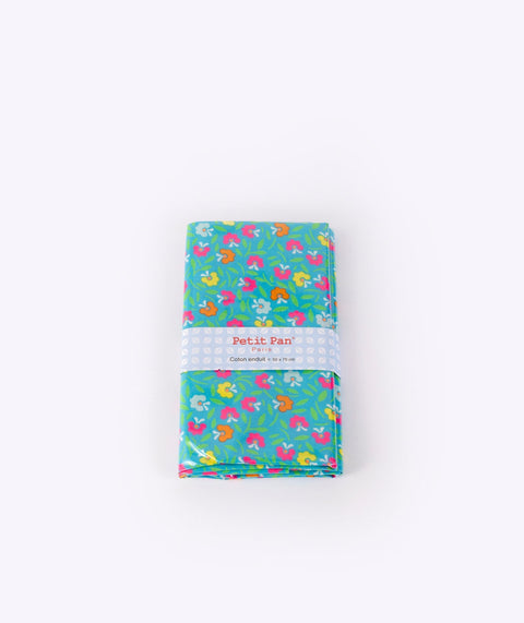 Pétunia cyan (oilcloth precut)