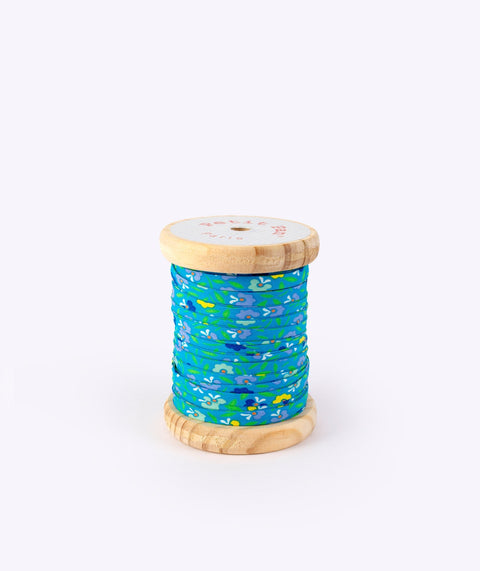 Bobine de biais 40m Pétunia bleu vif