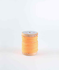 Bobine de biais 40m Rigato orange fluo