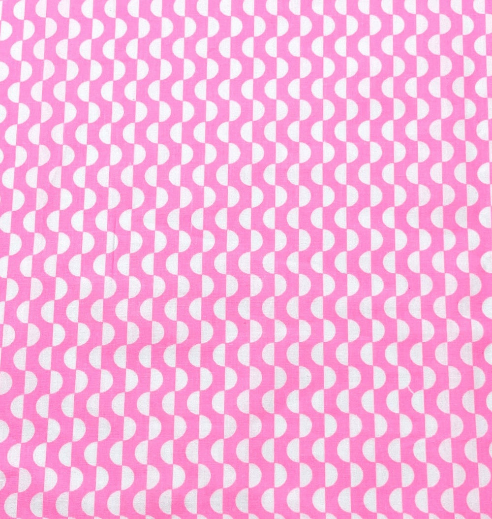 Cotton poplin 25 m - Amalfi rose bonbon