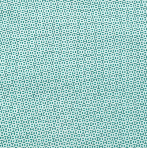Cotton poplin 25 m - Chardon vert menthe