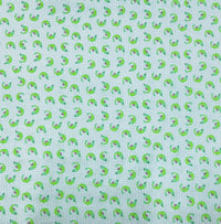 Cotton precut 50 x 70 cm - Krevett vert