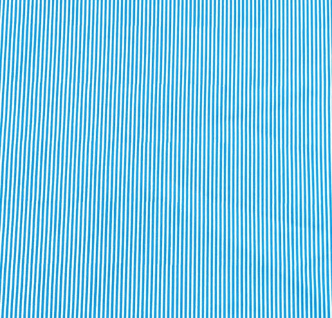 Cotton poplin 25 m - Rigato bleu pousse-pousse