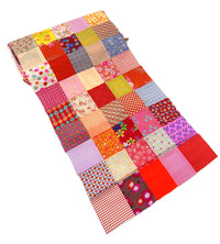 Tissu patchwork 7x7 carret 35cm x 6m - Jaune citron