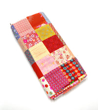 Tissu patchwork 7x7 carret 35cm x 6m - Jaune citron
