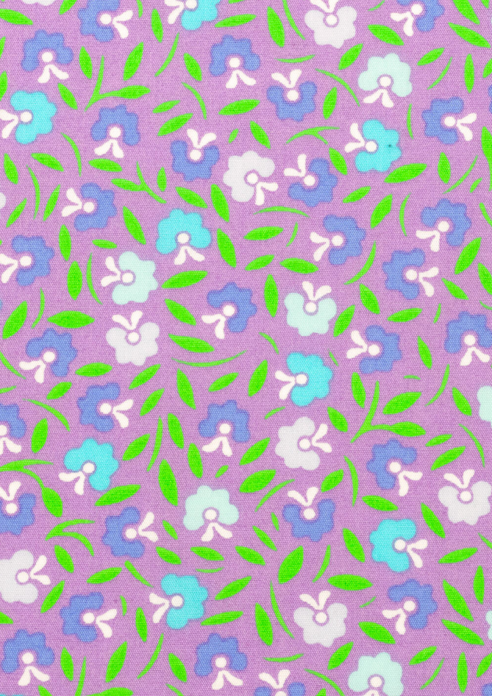 Pétunia lilas (cotton poplin)