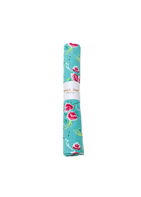 Cotton precut 50 x 70 cm - Pivoine céladon
