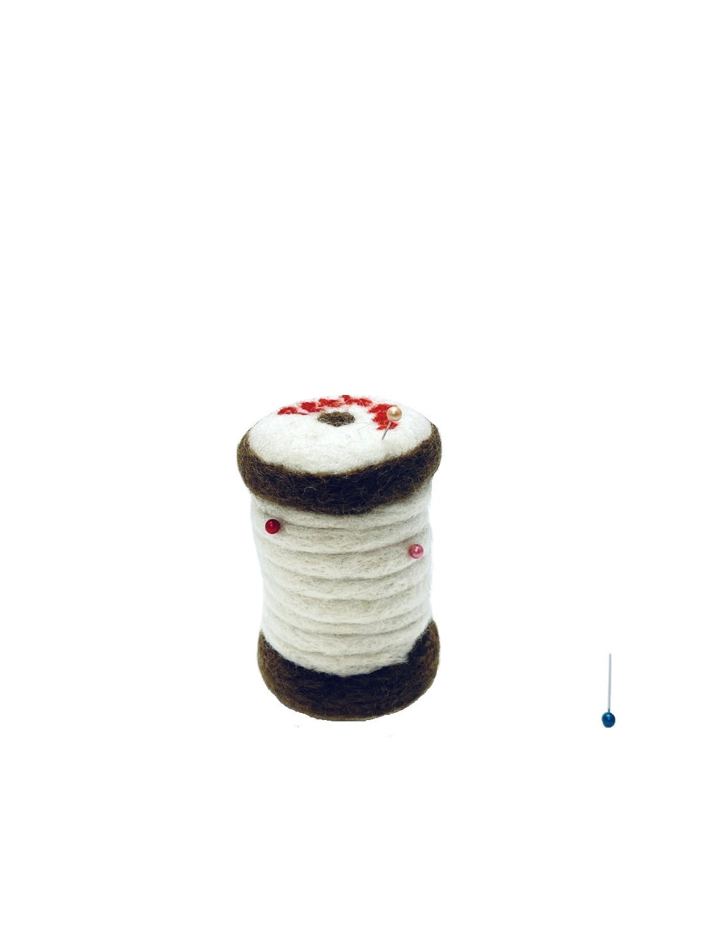 Bobbin pin cushion