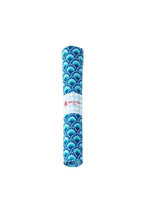Cotton precut 50 x 70 cm - Wasabi bleu