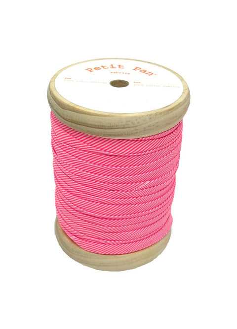 Bias tape 40 m - Rigato rose Petit Pan