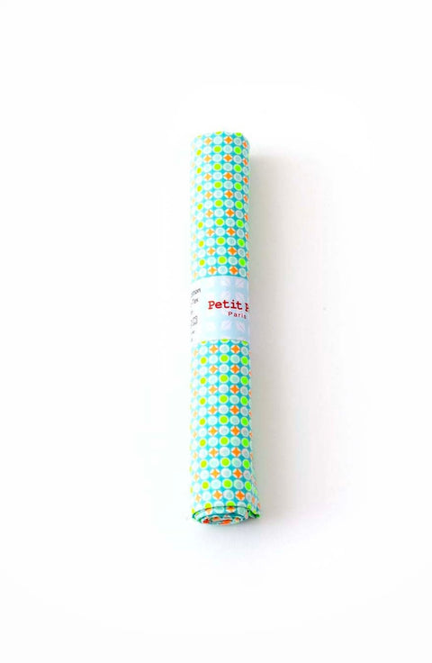 Cotton precut 50 x 70 cm - Django azur