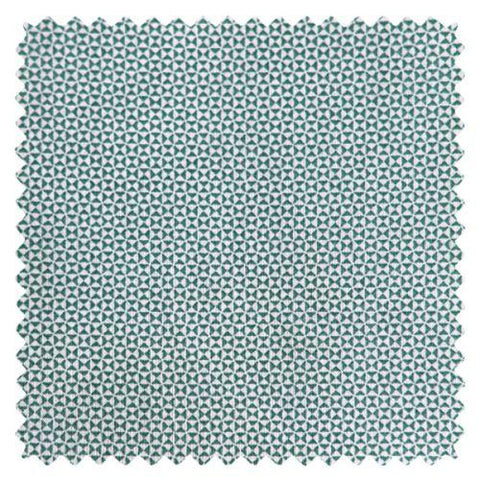 Tissu coton Oeko-Tex Petit Pan Chardon vert Loch Ness
