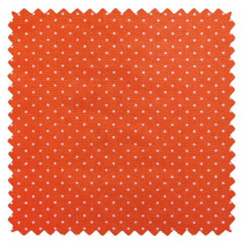 Pois orange (cotton poplin)