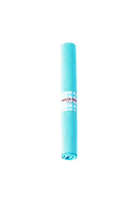 Cotton precut 50 x 70 cm - Rigato azur